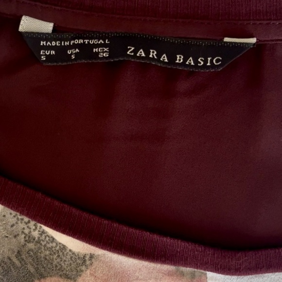 Elegant Floral Colorblock Women's Top - Picture 7 of 7